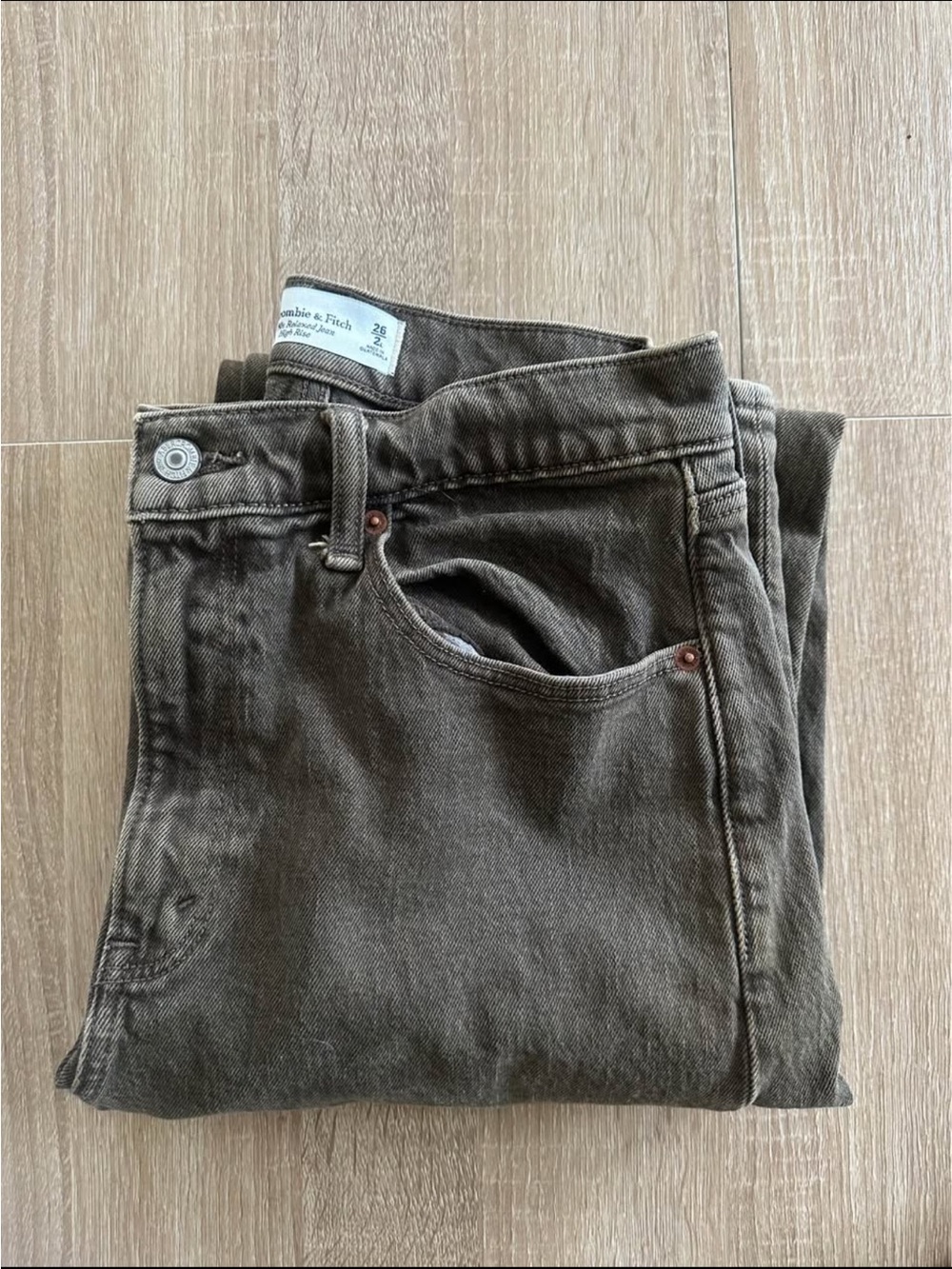 Abercrombie & Fitch Women's Brown Jeans